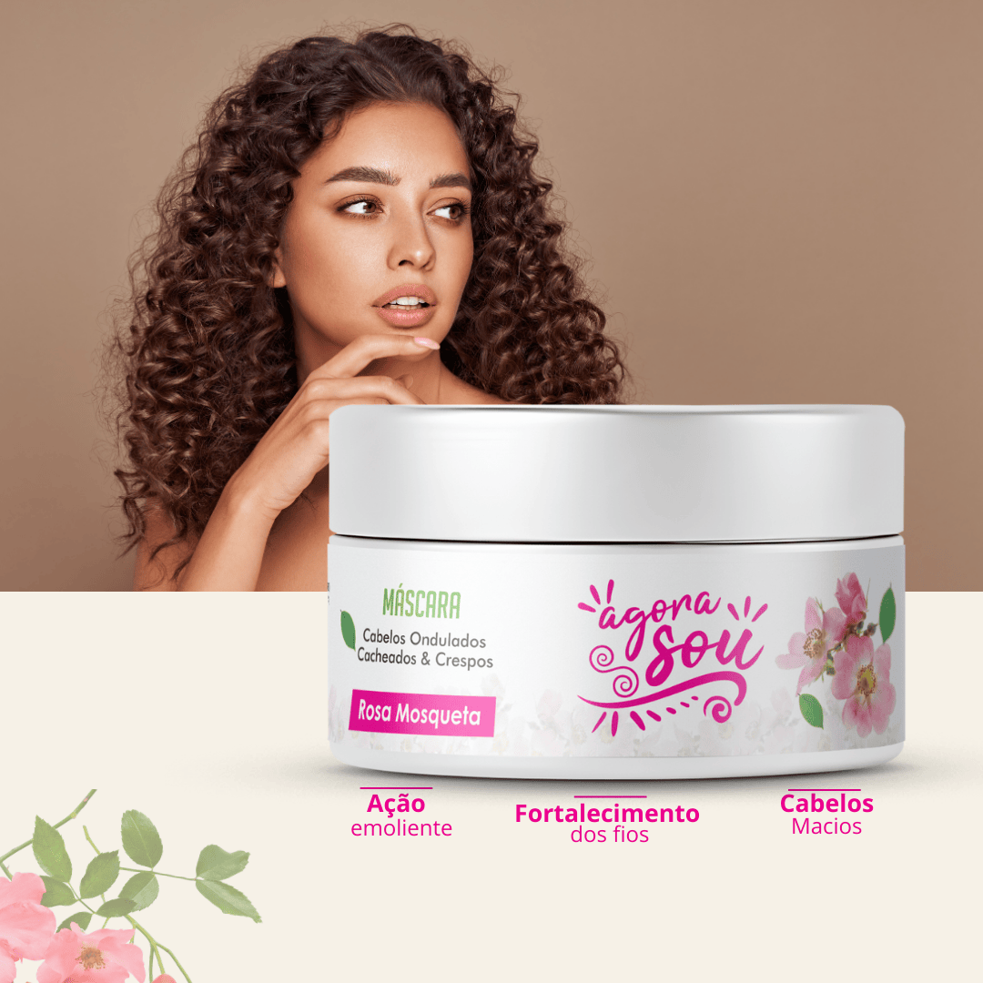 MÁSCARA CACHOS 300g - Rosa Mosqueta