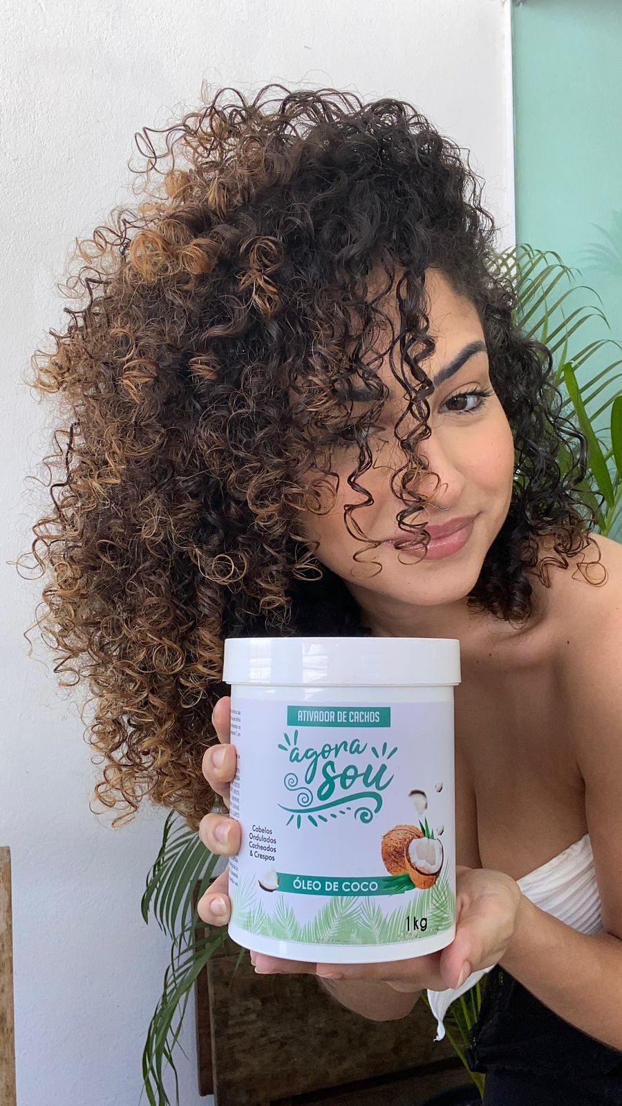 ATIVADOR DE CACHOS 1kg - Óleo de Coco