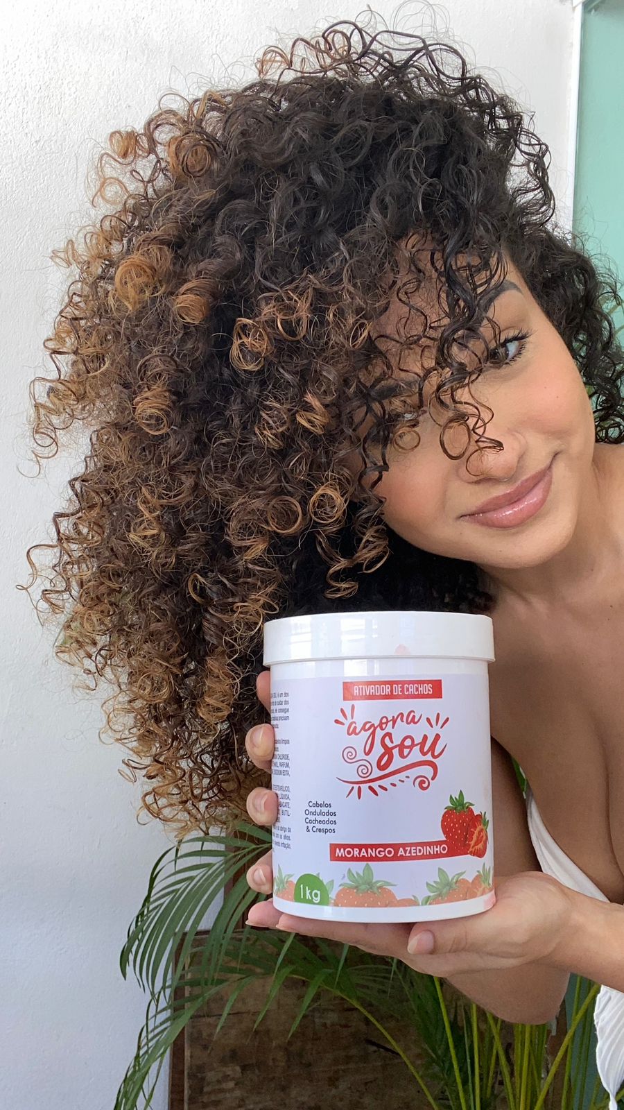 ATIVADOR DE CACHOS 1kg - Morango Azedinho