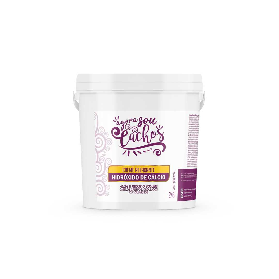 Creme Relaxante Hidróxido de Calcio 2KG - Agora Sou