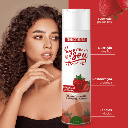 CONDICIONADOR CACHOS 300ml - Morando Azedinho