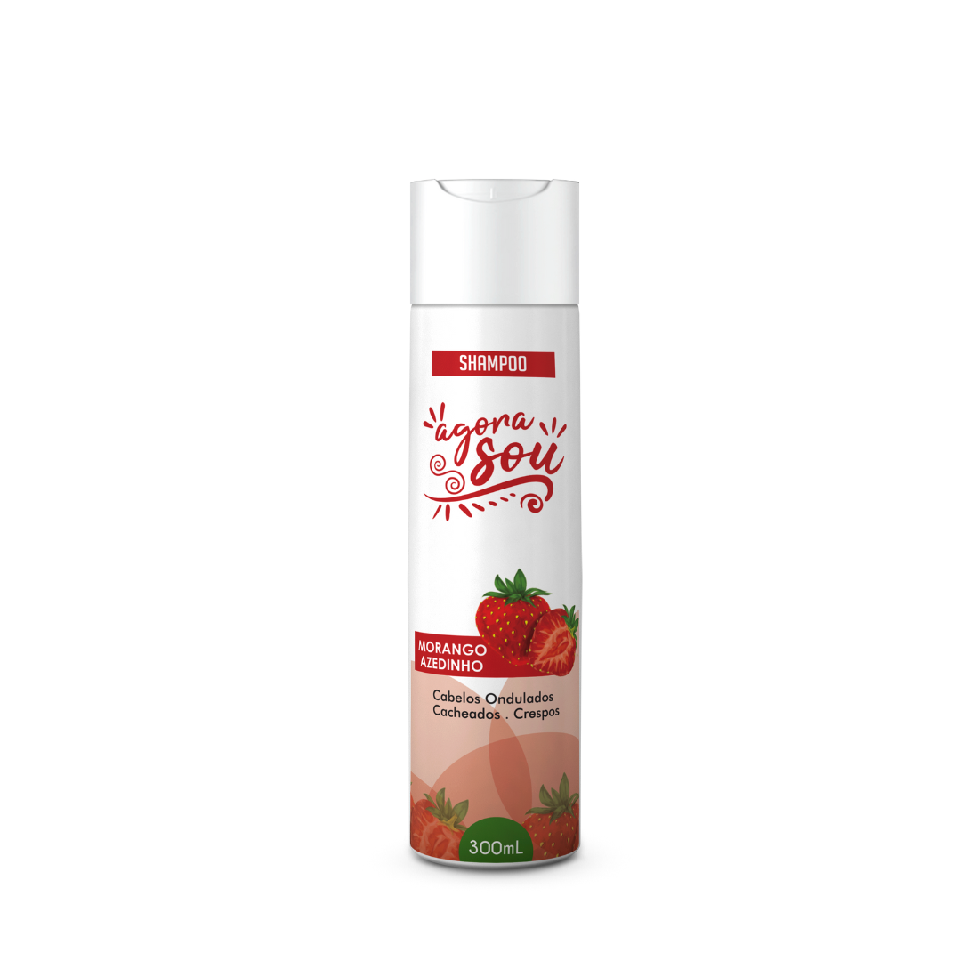 SHAMPOO CACHOS 300ml - Morango Azedinho